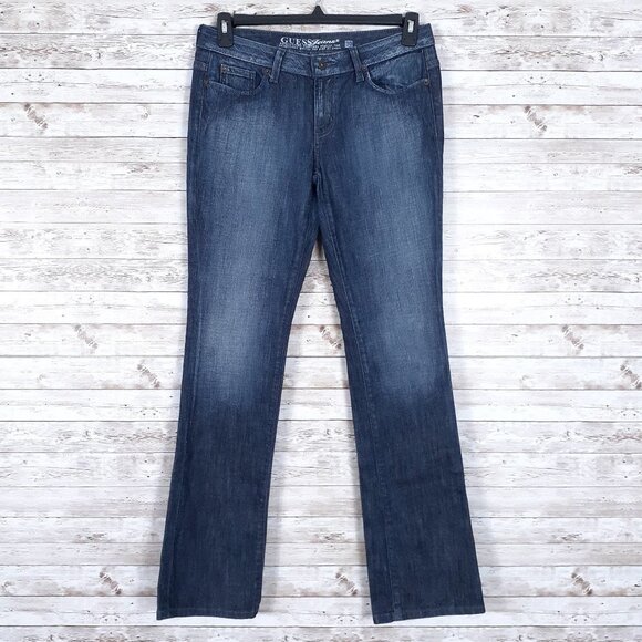 Guess Womens Jeans Sz 30 Starlet Slim Boot 280 - Picture 1 of 6